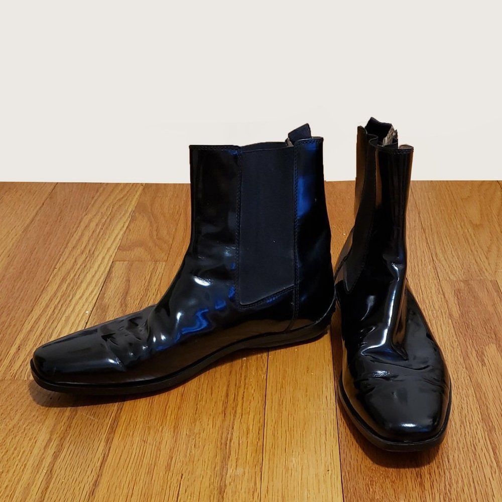 Tod's Patent Leather Boots - Picture 1 of 11